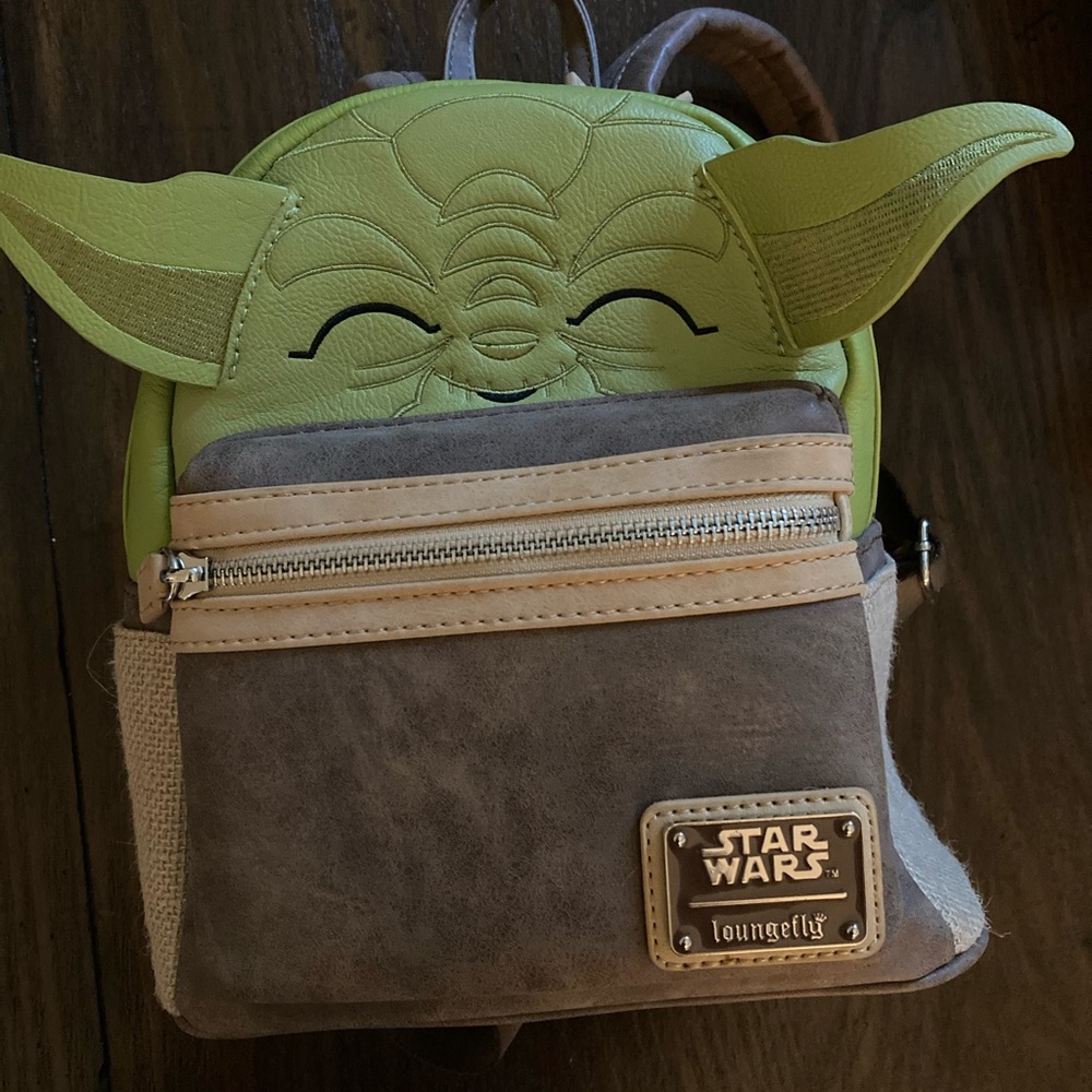 Disney Loungefly Yoda Backpack